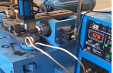 鐵管封口機加工視頻